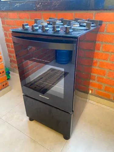 Fogão 4 Bocas - Brastemp - Mesa de vidro