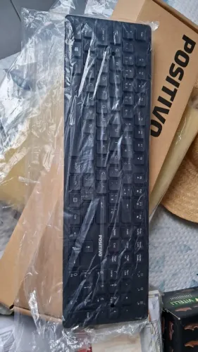 Teclado da marca positivo novo