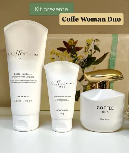 Kit Coffee Woman Duo O Boticário Lacrado