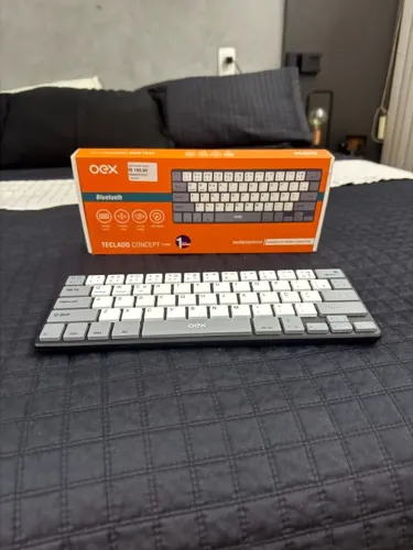 Teclado Concept OEX Multiplataforma Window Android e IOS Conexão Bluetooth