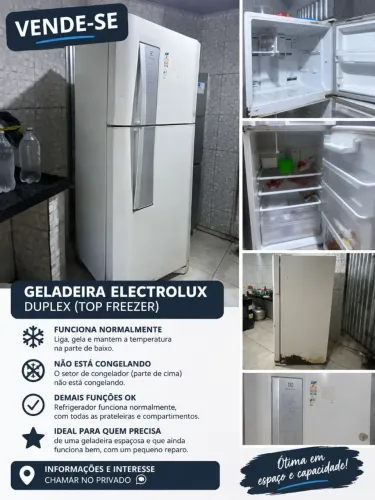 Geladeira usada