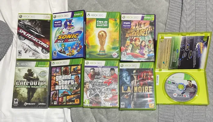 Jogos de Xbox360(originais)
