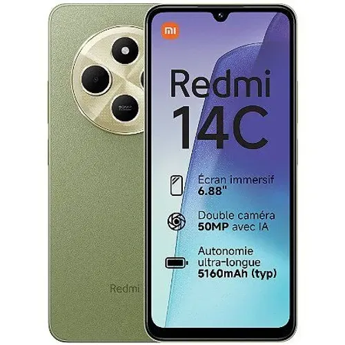 Redmi 14C 256GB / 8GB RAM Verde - Completo e Bem Cuidado (8 meses de uso)