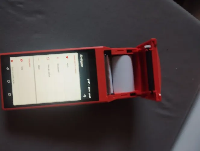 PDV Android bluetooth com impressora POS máquina v3
