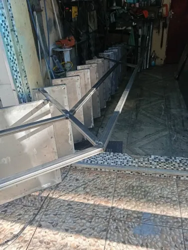 Fábrico escada de ferro