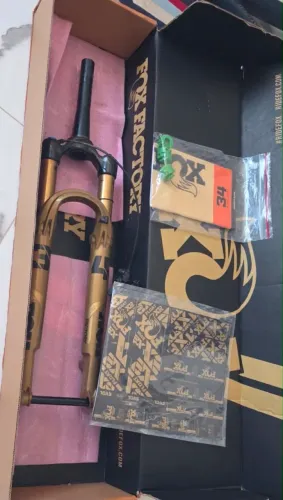 Suspensão Fox 34 Kashima Gold