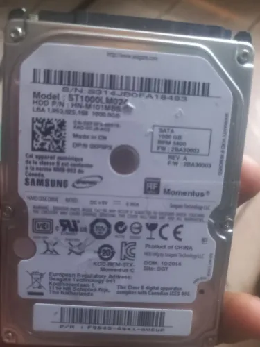 Hdd notebook 