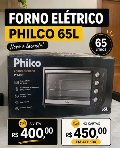 Forno aletrico novo lacrado