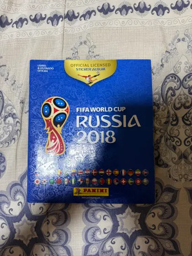 Álbum Copa do Mundo 2018 Completo, perfeito estado de conservação