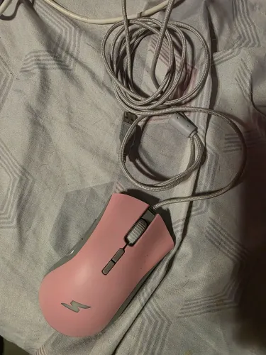 Mouse Superframe rosa funcionando perfeitamente 