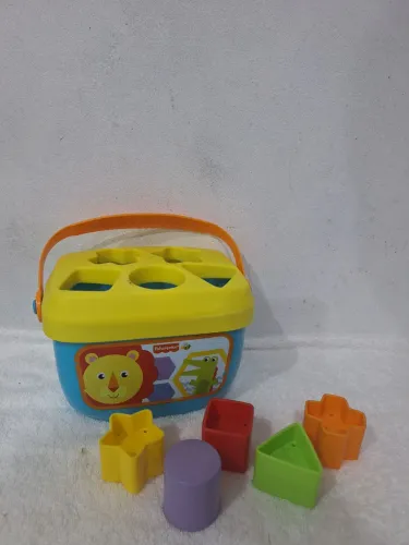Balde de blocos educativos Fisher price