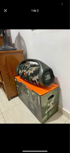 Jbl boombox 2 Camuflada nova completa 