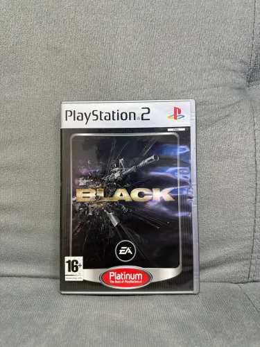 Black - Platinum Europeu - Playstation 2 Original