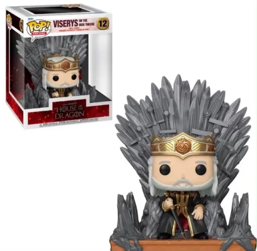 Funko Pop! Viserys on the iron throne - #12