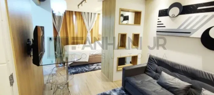 Apartamento para locação na Bela Vista, São Paulo-SP: 1 quarto, 1 sala, 1 banheiro, 1 vaga