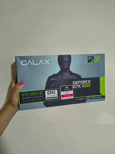 Placa de Vídeo GTX 1060 6GB GALAX 