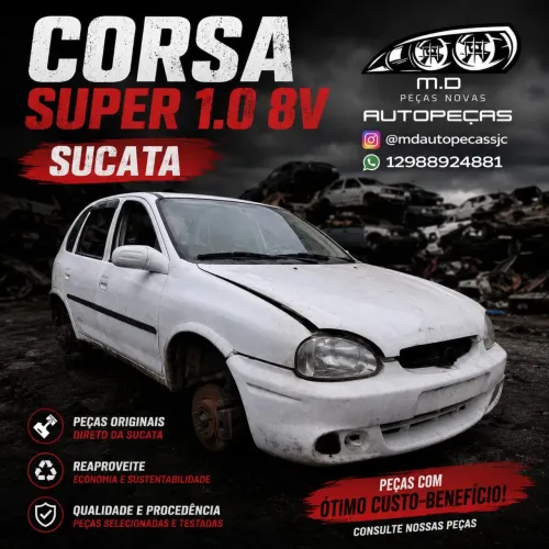 SUCATA CORSA SUPER 4 PORTAS HATCH