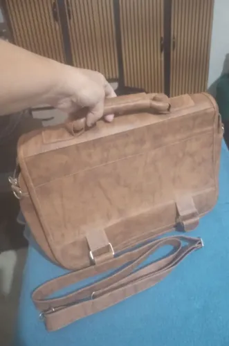 Bolsa Maleta Notebook de couro  Masculino