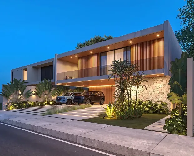 Casa de alto padrão à venda no Condomínio Santé | 415 m² | 5 suítes