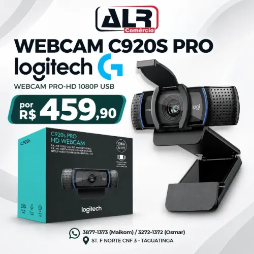 WEBCAM USB 1080P C920S PRO LOGITECH