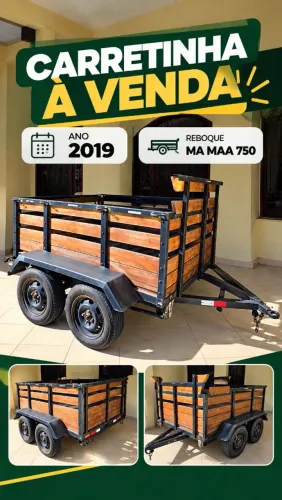 CARROÇA DE 2 EIXO