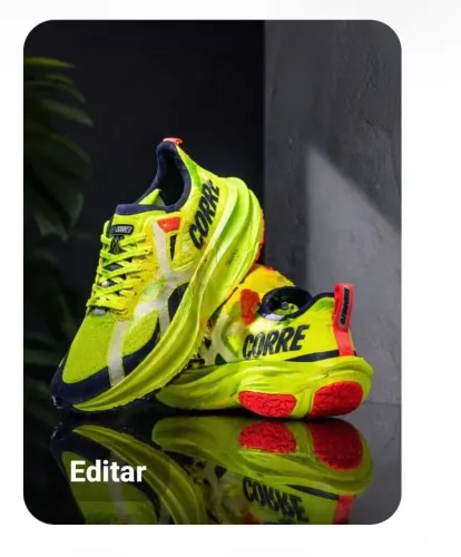TÊNIS CORRE 4 VERDE LIMÃO NOVO