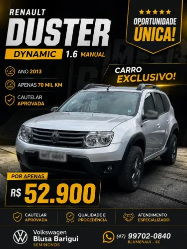 Renault Duster Dynamique 1.6 Hi-flex 16V Mec. 2013