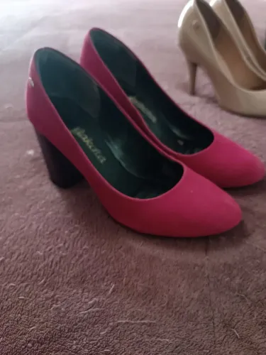 Sapato Scarpin Dakota Rosa Pink - Salto Grosso - Tamanho 35