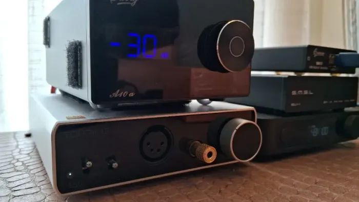 Amplificador Hi-Fi Sabaj A10a Classe D Infineon MA12070 (Com Controle)