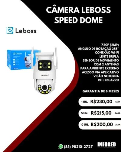 Câmera Leboss speed dome LBCA220