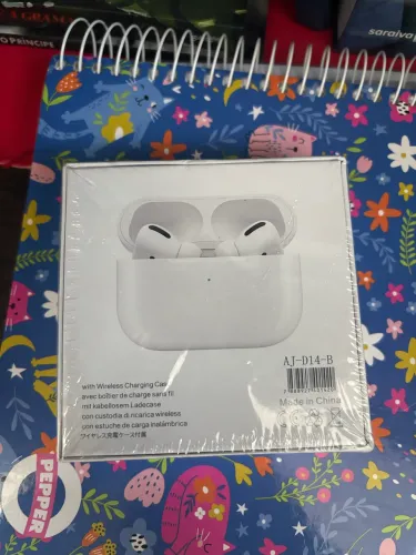 Kit fone Bluetooth e carregador Apple