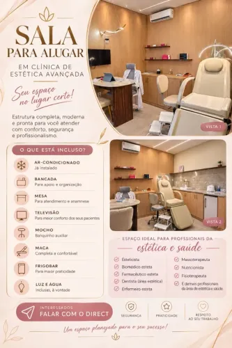 Alugo Sala de Estetica