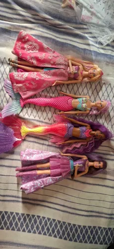 Barbie princesa e sereia LOTE