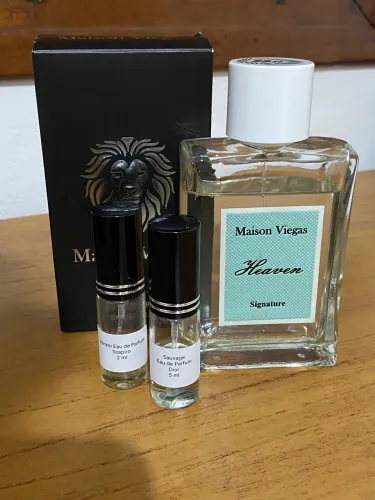 Coleção de Perfumes Originais - Heaven + Vibrato + Sauvage