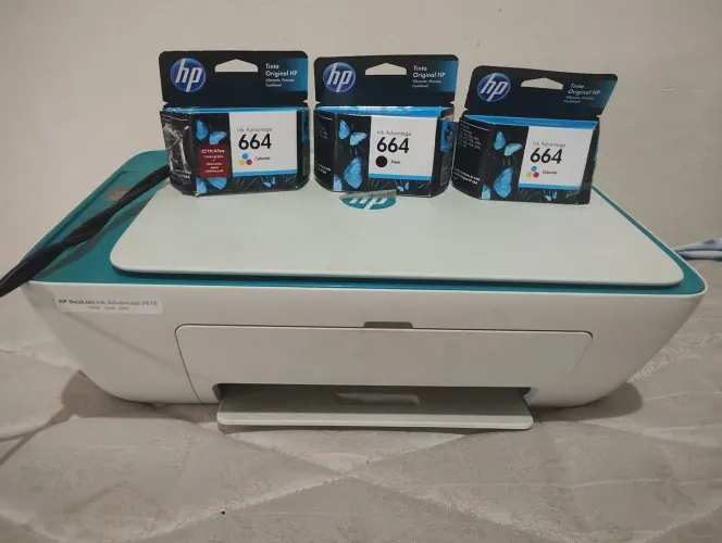 Impressora HP Deskjet Ink advantagem 2676 defeito no estado leia a descrição