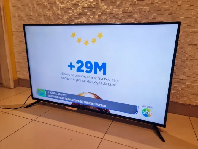     ?TV Philco 55? Roku Smart TV ? Pouquíssimo Uso, Estado de Nova!