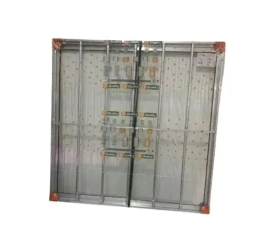 Janela de aluminio natural com grade (Pronta entrega)
