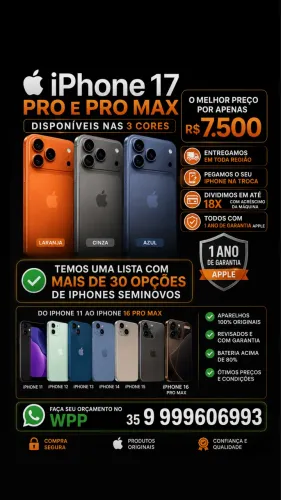 iPhone 16 Pro Max ( impecável )
