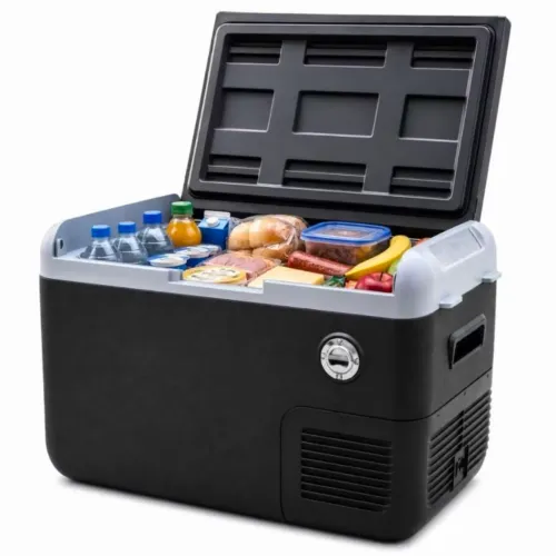 Geladeira Portátil Automotiva 30L Quadrivolt Caminhão Carro Motorhome Trailer