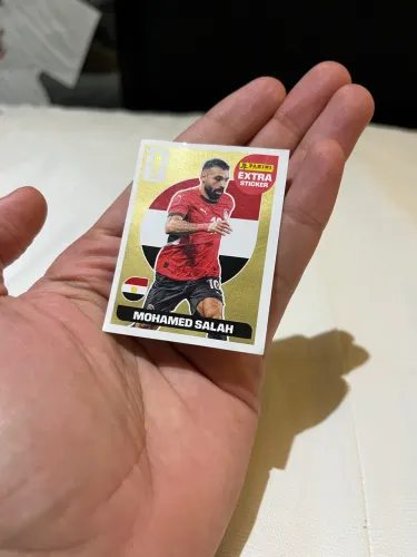 Figurinha da Copa - Extra Stickers Gold, Mohamed Salah