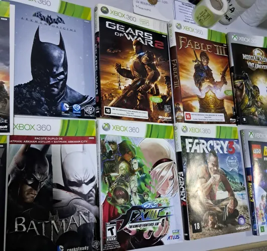 Capas Originais Xbox 360 ( Leia)