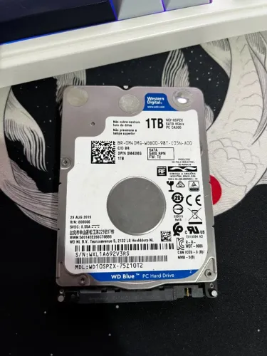 HD 1 TB Western Digital para notebook/desktop