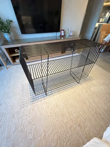 Estante Estilo Industrial de Ferro Maciço