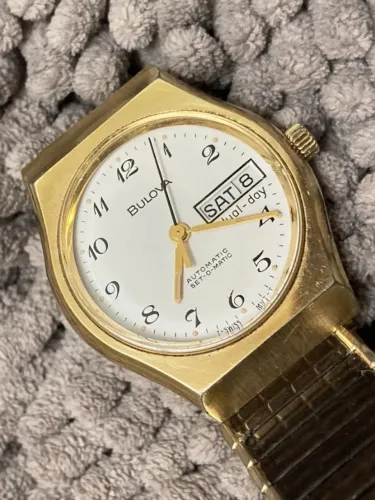 Relógio Automático Bulova Set-o-matic Masculino Raridade