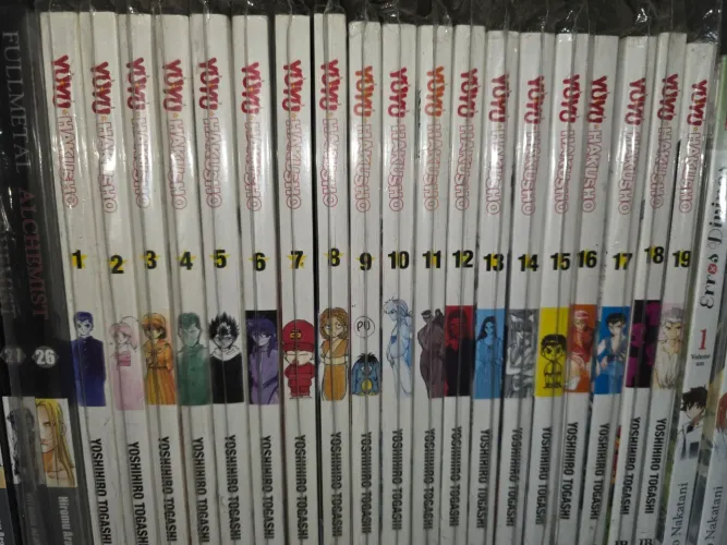 Yu Yu Hakusho mangá coleção completa 1 ao 19