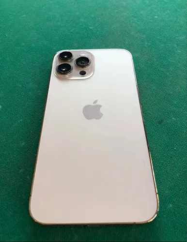iPhone 13 Pro Max 128GB Tudo Ok Dourado cNF