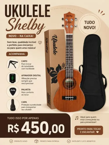 Ukulele a venda novo