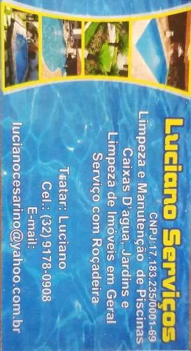 Limpeza de piscina