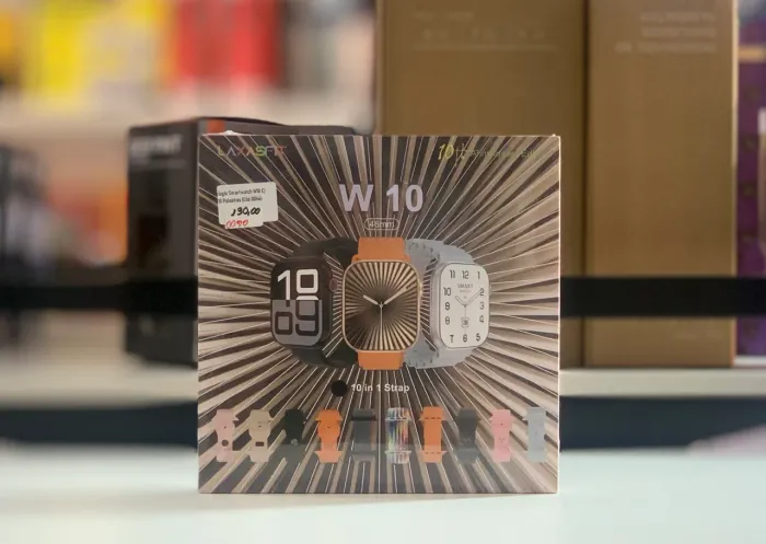 Relógio SmartWatch com 10 Pulseiras Extras