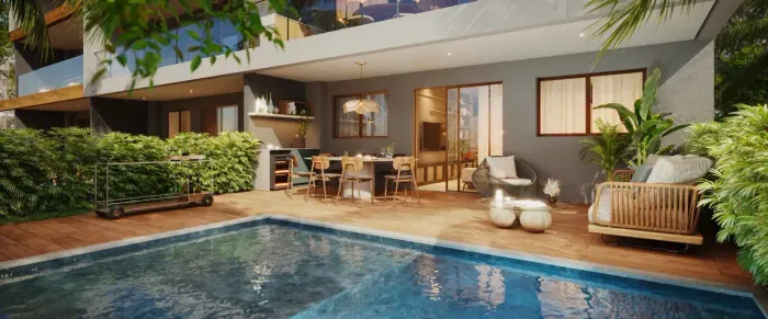 PRAIA DO CUPE - Apartamento 120 m² com 3 quartos, estacionamento coberto e estrutura de re